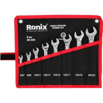 آچار سری 8 عددی دو سر تخت رونیکس RH-2204