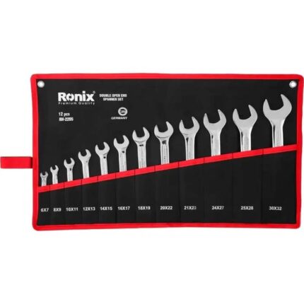 آچار سری 12 عددی دو سر تخت رونیکس RH-2205