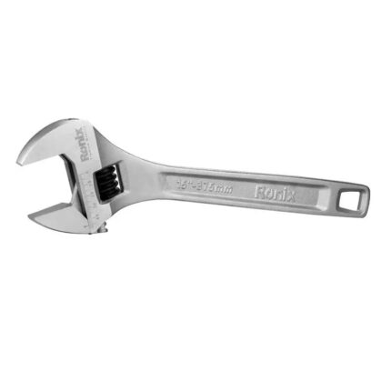 آچار فرانسه ۱۵ اینچ رونیکس RH-2405 با فک سخت‌شده و روکش کرومی